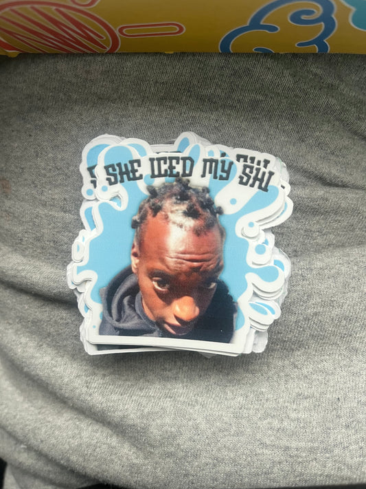 She Ice My Shi Stickers (8pack)